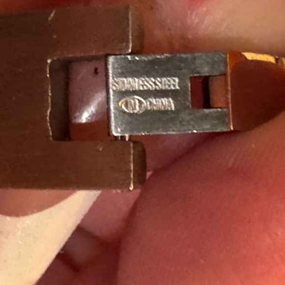 Triton Men's Two-Tone Tungsten Stainless Steel Magnetic Chain Bracelet M - Picture 8 of 10